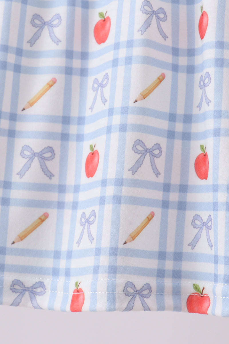 Red Apple Print Bloomer Set - Aaria Tees Aaria Tees