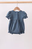 Garden Rose Smocked Ruffle Bubble - Aaria Tees Aaria Tees