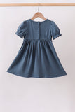 Garden Rose Smocked Ruffle Dress - Aaria Tees Aaria Tees