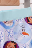 Blue frozen character bamboo pajama set Aaria Tees