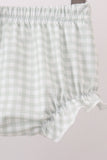 Green Sunflower Applique Ruffle Bloomer Set - Aaria Tees Aaria Tees
