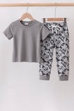 Grey Camouflage Jogger Set Aaria Tees