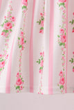 Pink Pumpkin Embroidery Ruffle Pants Set Aaria Tees
