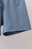 Blue Pumpkin Embroidery Gingham Shorts Set Aaria Tees