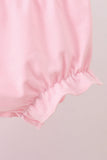 Pink Mallard Applique Gingham Bloomer Set Aaria Tees