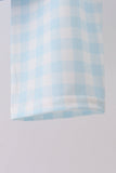 Blue Mallard Applique Gingham Pants Set Aaria Tees