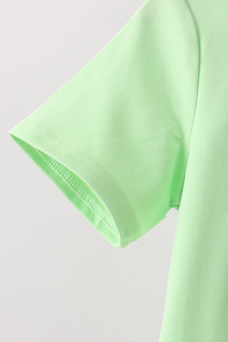 Green Hocus pocus french knot pants set - Aaria Tees Aaria Tees