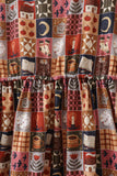 Brown Made to Worship Mom Dress Aaria Tees