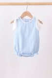 Blue Jacquard Lace Bubble Aaria Tees