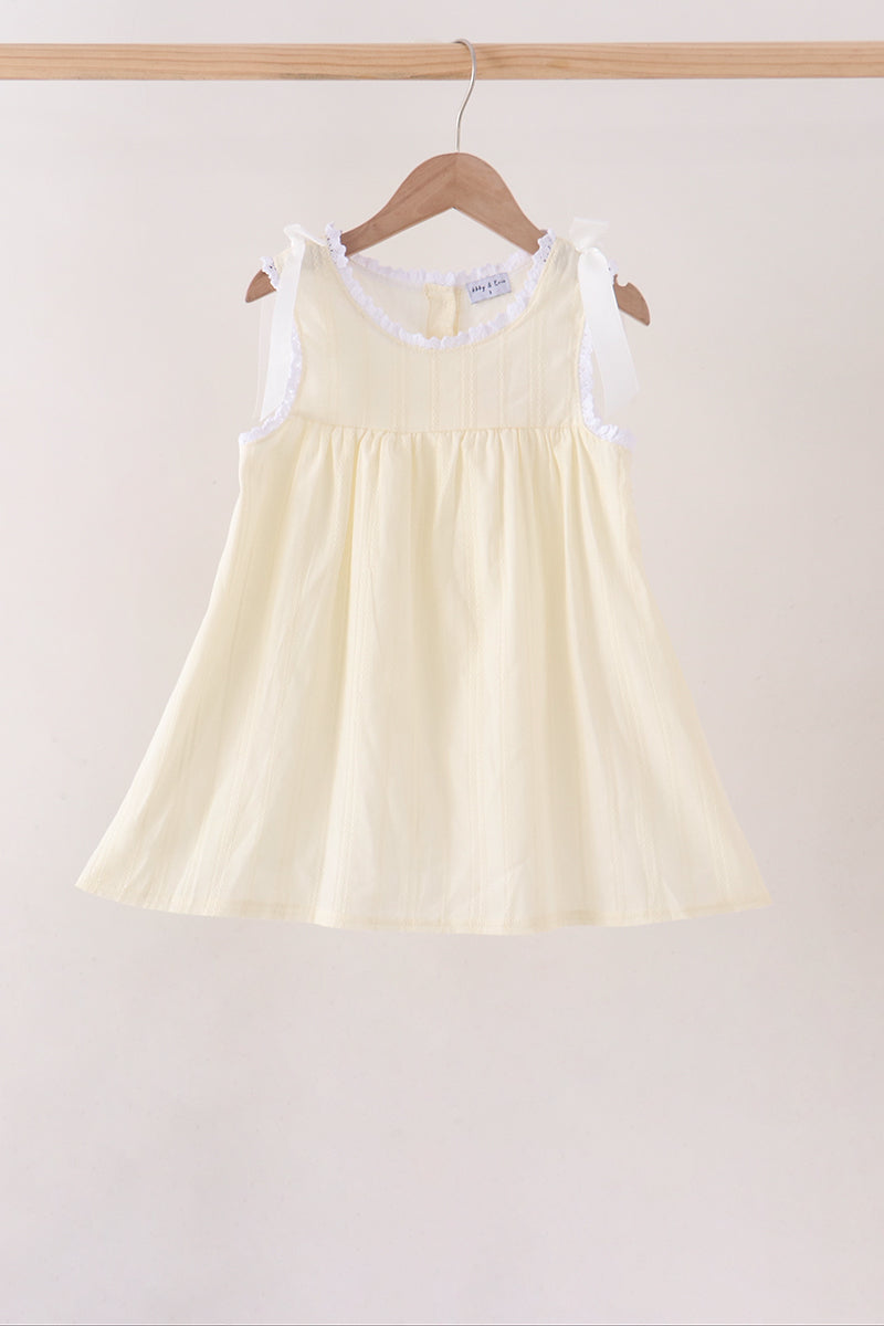 Beige Jacquard Lace Dress - Aaria Tees Aaria Tees