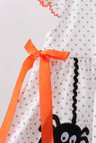Black Spider Embroidery Ruffle Bloomer Set Aaria Tees
