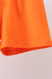 Orange Spider Embroidery shorts Set Aaria Tees
