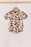 Camouflage Pumpkin Embroidery Bubble - Aaria Tees Aaria Tees