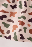 Camouflage Pumpkin Embroidery Ruffle Dress - Aaria Tees Aaria Tees