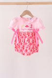 Pink Cowgirl Boots Embroidery Bubble - Aaria Tees Aaria Tees