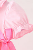 Pink Cowgirl Boots Embroidery Bubble - Aaria Tees Aaria Tees
