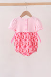 Pink Cowgirl Boots Embroidery Bubble - Aaria Tees Aaria Tees