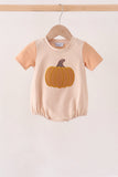 Pumpkin Embroidery Bubble Aaria Tees