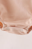 Pumpkin Embroidery Bubble Aaria Tees