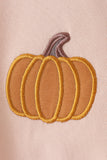 Pumpkin Embroidery Shorts Set Aaria Tees