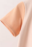 Pumpkin Embroidery Shorts Set Aaria Tees