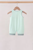 Green Pumpkin Embroidery Gingham Jon Jon Aaria Tees