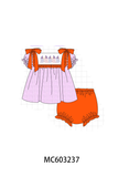 Pink Ghost Embroidery Bloomer Set Aaria Tees