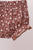 Brown Mallard Applique Ruffle Bloomer Set Aaria Tees