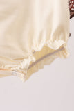Brown Mallard Applique Ruffle Bubble Aaria Tees