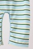 Blue Stripe Mallard Applique Jon Jon Aaria Tees