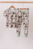 Camouflage Hunting Bamboo Pajama Set Aaria Tees