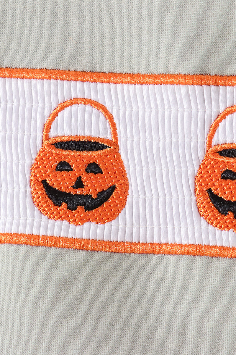 Green Pumpkin Smocked Shorts Set - Aaria Tees Aaria Tees