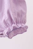 Purple Candy Smocked Bubble Aaria Tees