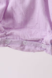 Purple Candy Smocked Bubble Aaria Tees