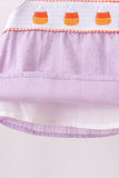 Purple Candy Smocked Bloomer Set Aaria Tees
