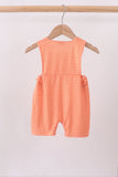 Orange Candy Smocked Gingham Jon Jon Aaria Tees
