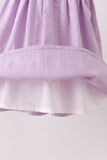 Purple Candy Smocked Dress Aaria Tees