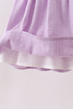 Purple Candy Smocked Dress Aaria Tees
