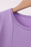 Purple witch applique dress - Aaria Tees Aaria Tees