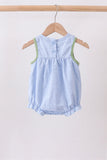 Blue Pumpkin Embroidery jacquard Ruffle Bubble Aaria Tees