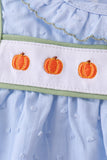 Blue Pumpkin Embroidery jacquard Ruffle Bubble Aaria Tees