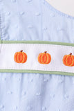 Blue Pumpkin Embroidery jacquard Ruffle Bloomer Set Aaria Tees