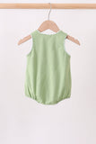 Green Pumpkin Embroidery Bubble Aaria Tees