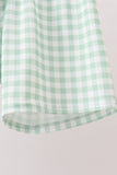 Green Pumpkin Embroidery Shorts Set Aaria Tees