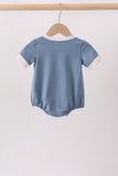 Teal Duck Embroidery Bubble Aaria Tees