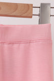 Pink Floral Bamboo Pants Set Aaria Tees