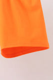 Blue Gingham Candy Corn Embroidery Shorts Set - Aaria Tees Aaria Tees