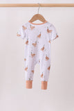 Duck Bamboo Zipper Romper Aaria Tees