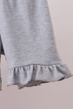 Maroon Alabama Roll Tide Smocked Ruffle Shorts Set - Aaria Tees Aaria Tees