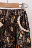 Gray Deer Applique Pants Set - Aaria Tees Aaria Tees